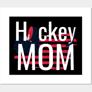 All American Hockey Mom Posters and Art